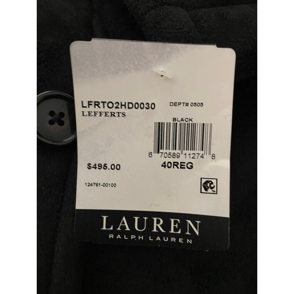 Lauren Ralph Lauren Men's 40REG Lefferts Classic-Fit Faux-Shearling Overcoat NWT - Picture 11 of 13